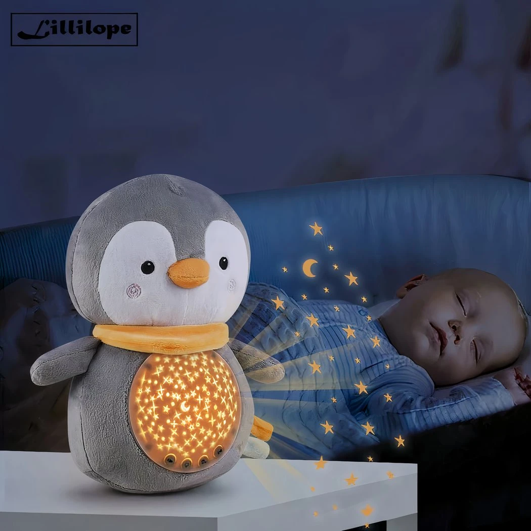 Peluche Pingouin Doux à Bruit Blanc 4 Peluche Pingouin Doux à Bruit Blanc – Image 2