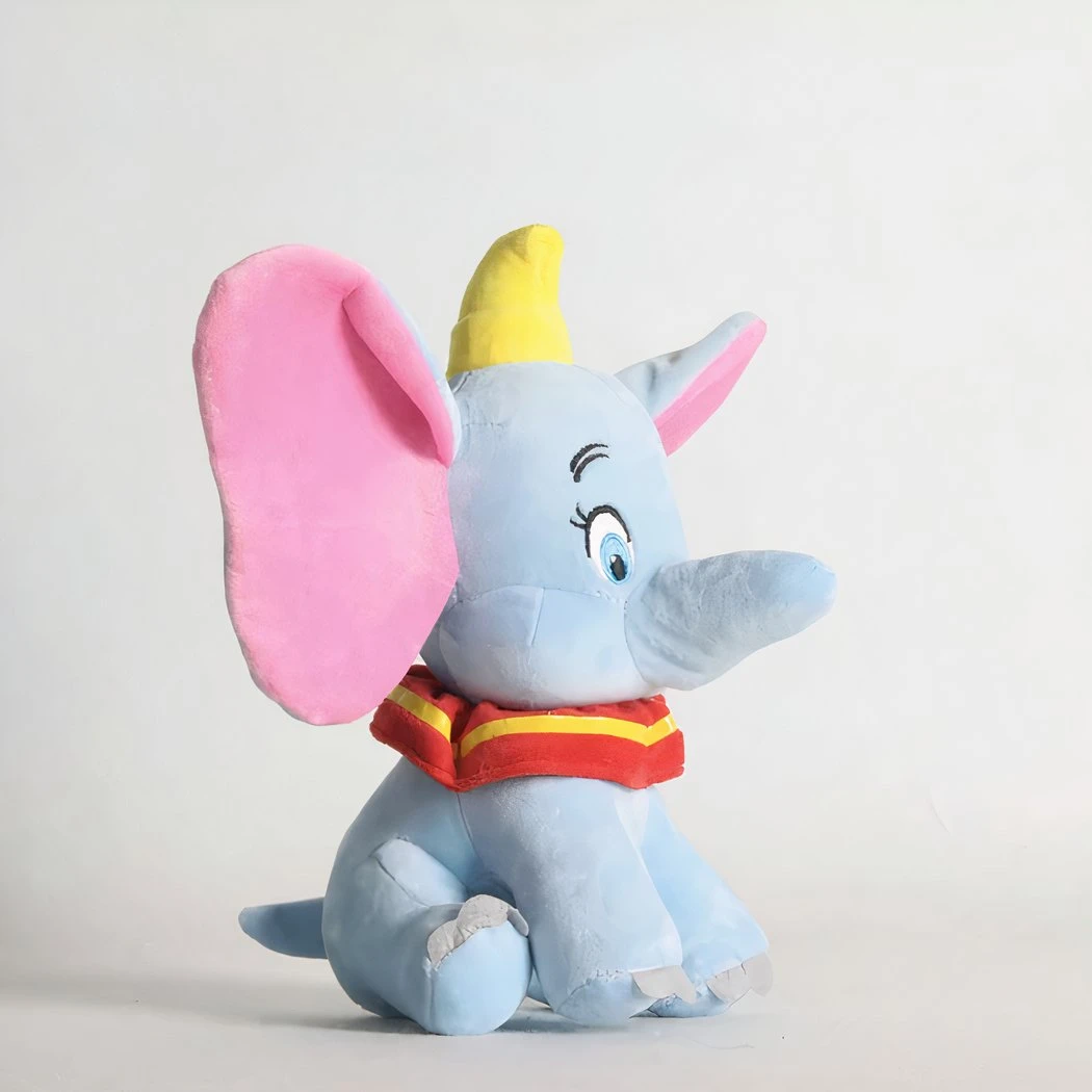 2 Peluches Dumbo L’éléphant Bleue Et Grise 11 2 Peluches Dumbo L’éléphant Bleue Et Grise – Image 9