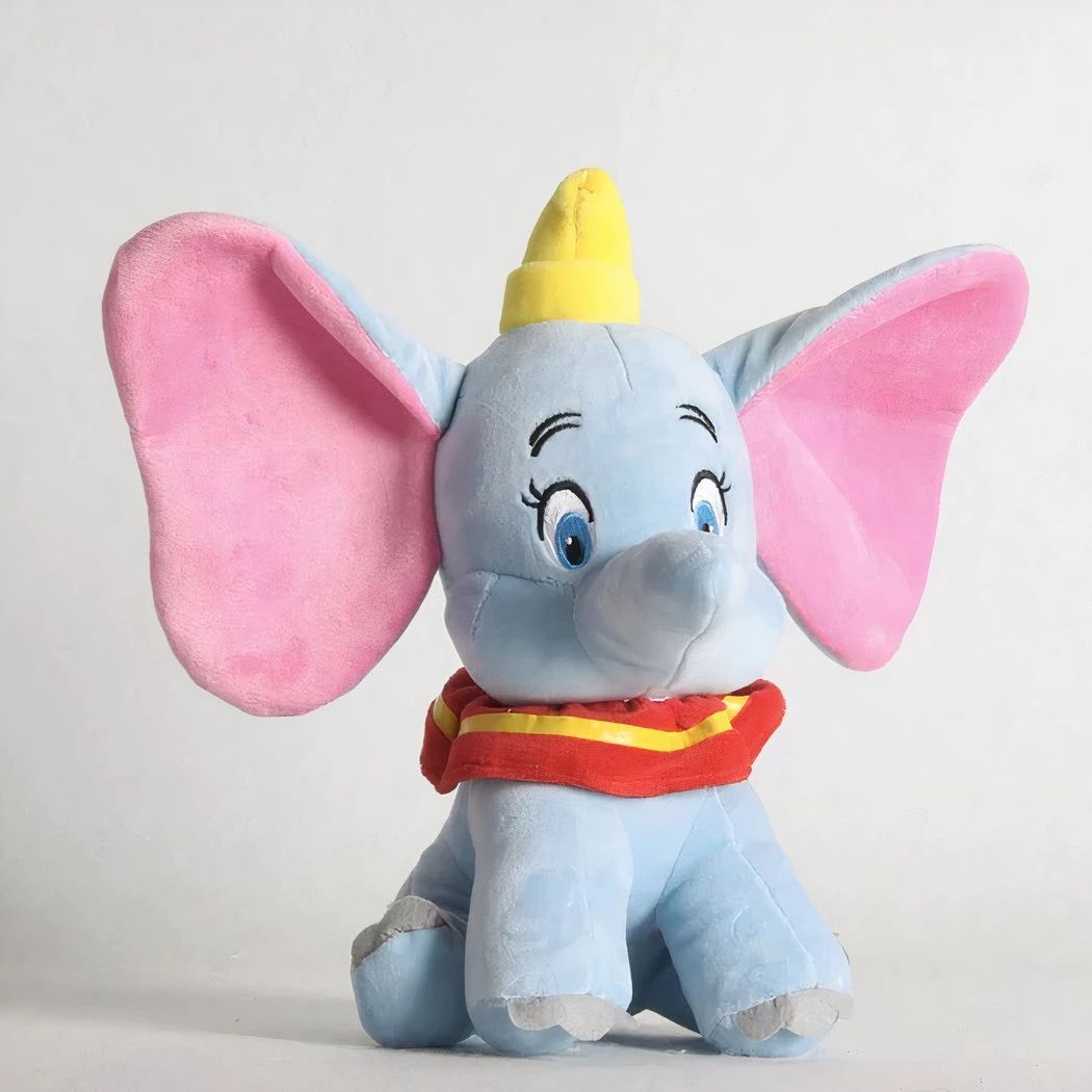2 Peluches Dumbo L’éléphant Bleue Et Grise 10 2 Peluches Dumbo L’éléphant Bleue Et Grise – Image 8