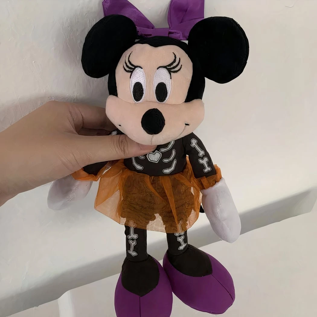 2 Peluches Mickey Et Minnie Halloween 8 2 Peluches Mickey Et Minnie Halloween – Image 6