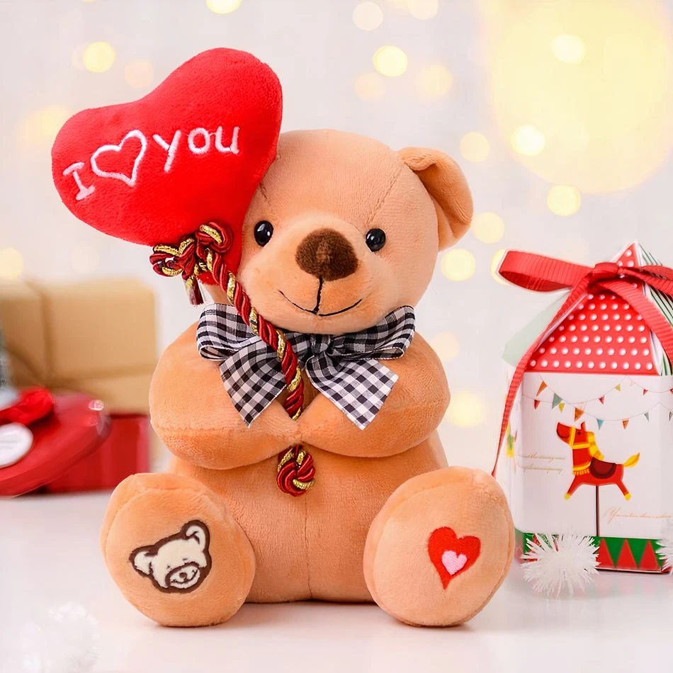 Peluche Ourson Ballon I Love You 4 Peluche Ourson Ballon I Love You – Image 2