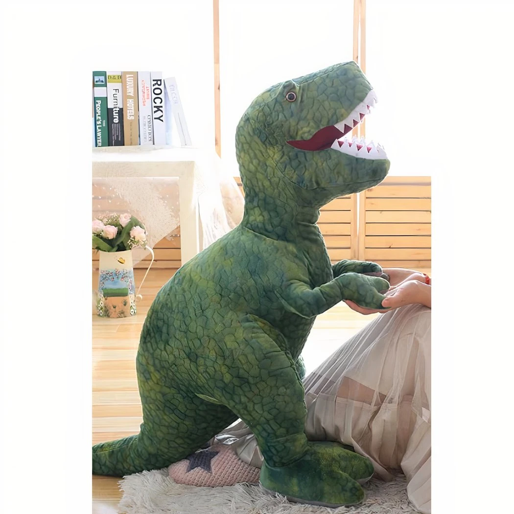 Peluche Tyrannosaure Vert Féroce 6 Peluche Tyrannosaure Vert Féroce – Image 4