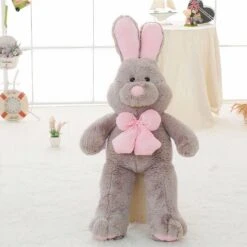 Peluche Lapin Gris Géante -Ma Pleuche Soldes 36616 dvudst