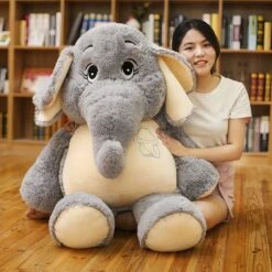 Peluche Géante éléphant -Ma Pleuche Soldes 36669 qeolzg
