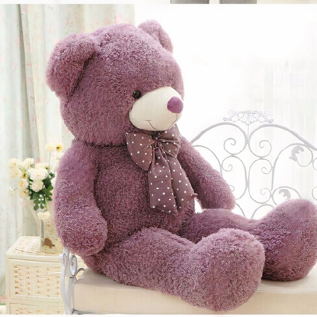Peluche Ours Géant Violet 4 Peluche Ours Géant Violet – Image 2