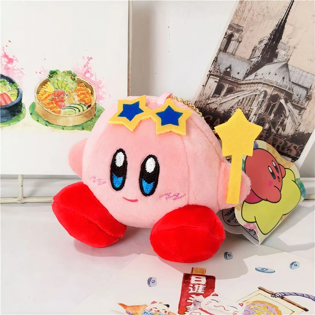 Peluche Kirby Avec étoiles Bleues 4 Peluche Kirby Avec étoiles Bleues – Image 2
