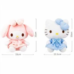 Peluche Hello Kitty En Uniforme Rose Et Bleu -Ma Pleuche Soldes 95065 vplykm