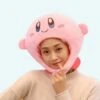 Bonnet Rose En Peluche Kirby 2 Bonnet Rose En Peluche Kirby -Ma Pleuche Soldes Bonnet rose en peluche Kirby