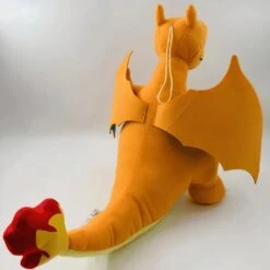 Peluche Dracaufeu Assis 11 Peluche Dracaufeu Assis -Ma Pleuche Soldes Figurines Pokemon Charizard en peluche 30cm jouets Kawaii debout edition evolution dessin anime cadeau pour enfants Pelu 3