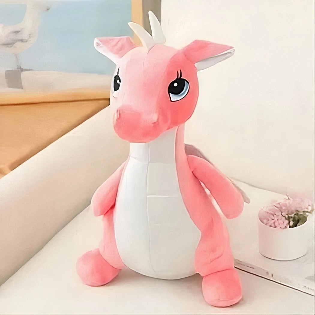 Peluche Dragon Mignon Rose 7 Peluche Dragon Mignon Rose – Image 5