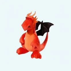 Peluche Dragon Rouge