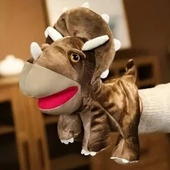 Peluche Marionnette Dinosaure Marron -Ma Pleuche Soldes IMG 01 3