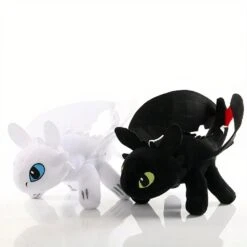 Pack De Peluche Dragon Krokmou Noir + Furie Eclair 11 Pack De Peluche Dragon Krokmou Noir + Furie Eclair -Ma Pleuche Soldes IMG 0114