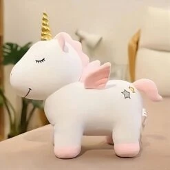 Peluche Licorne Blanche -Ma Pleuche Soldes IMG 0223