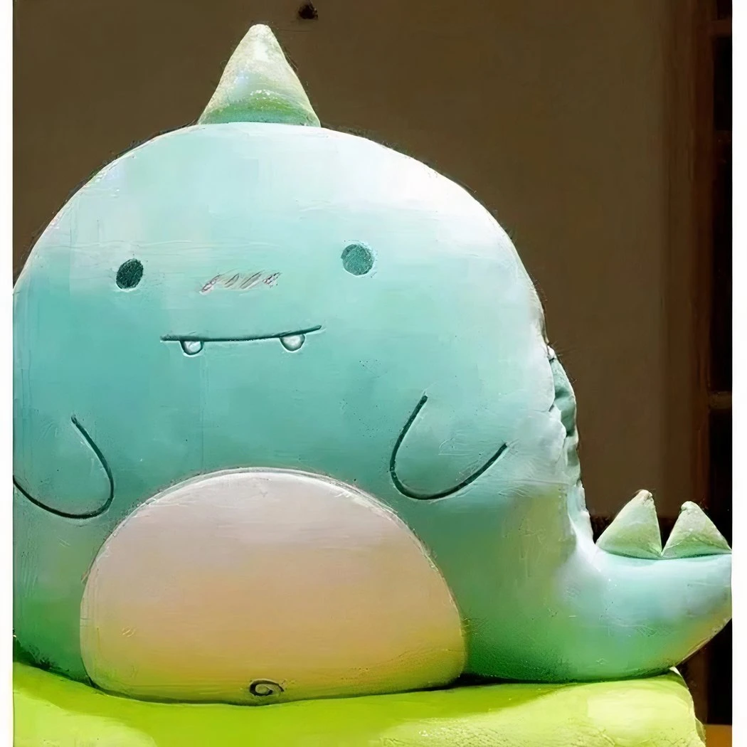 Peluche Oreiller Dinosaure Kawaii 4 Peluche Oreiller Dinosaure Kawaii – Image 2