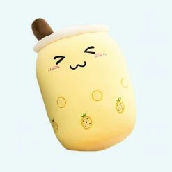 Peluche Bubble Tea Mignon Et Doux En Forme De Coussin