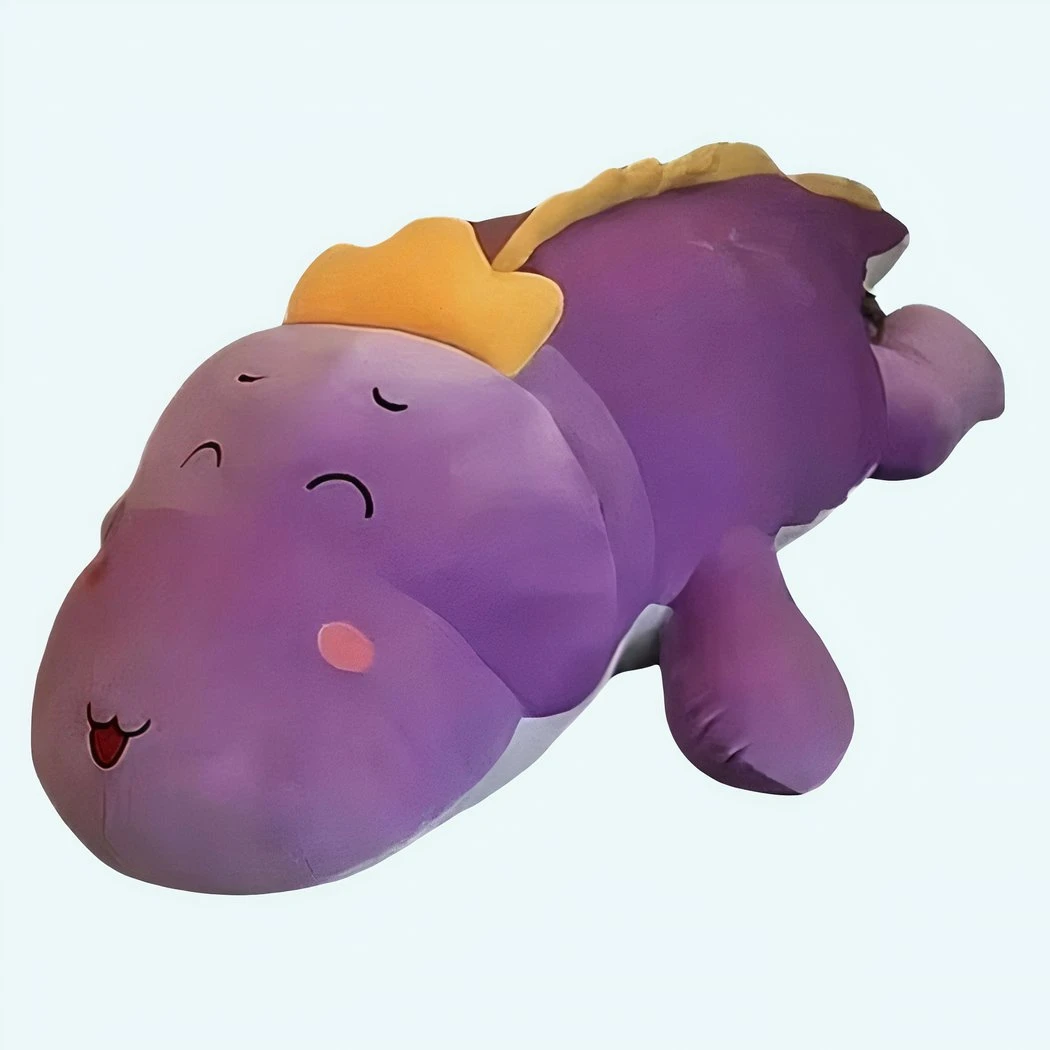 Peluche Dinosaure Violet Foncé Adorable 3 Peluche Dinosaure Violet Foncé Adorable