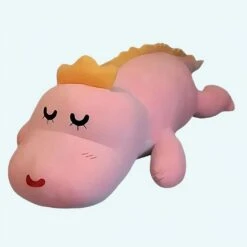 Peluche Dinosaure Rose Adorable