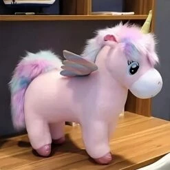 Peluche Licorne Blanche Trop Mignonne 7 Peluche Licorne Blanche Trop Mignonne -Ma Pleuche Soldes IMG 100 1