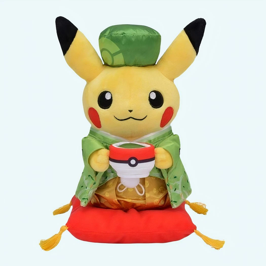 Peluche Pokémon Pikachu En Tenue Chinoise 3 Peluche Pokémon Pikachu En Tenue Chinoise