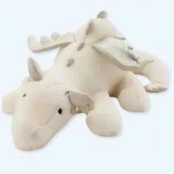 Peluche Dragon Volant Blanc