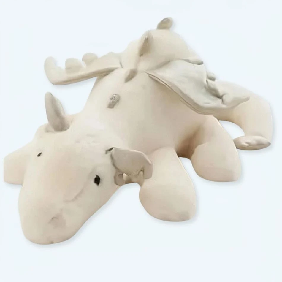 Peluche Dragon Volant Blanc 3 Peluche Dragon Volant Blanc