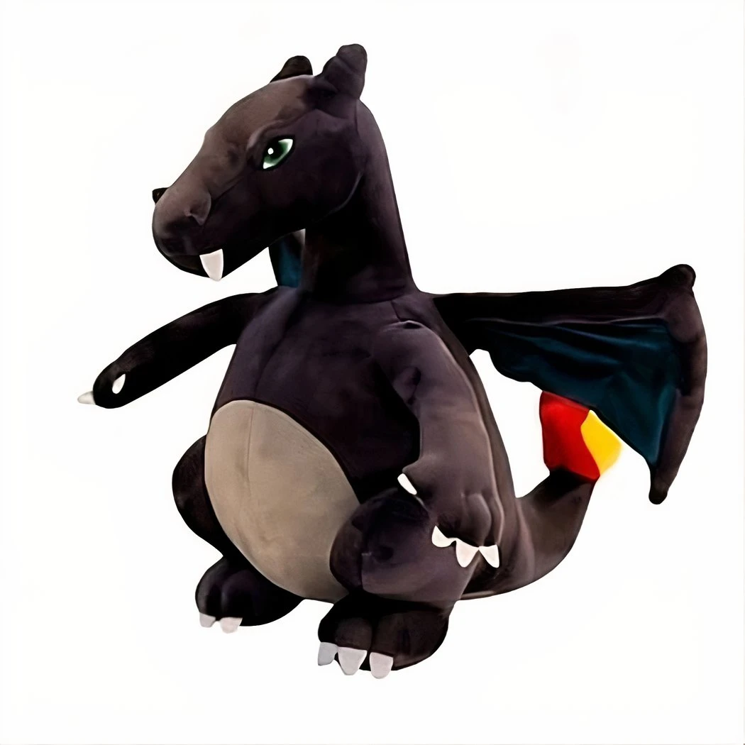 Peluche Grand Dragon Noir 4 Peluche Grand Dragon Noir – Image 2
