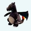 Peluche Grand Dragon Noir 1 Peluche Grand Dragon Noir -Ma Pleuche Soldes IMG 1017