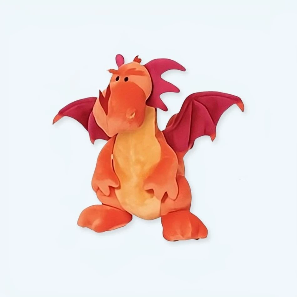 Peluche Dragon Orange 3 Peluche Dragon Orange