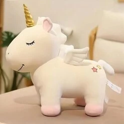 Peluche Licorne Beige 9 Peluche Licorne Beige -Ma Pleuche Soldes IMG 102