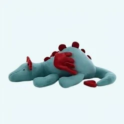 Peluche Dragon Volant Bleu