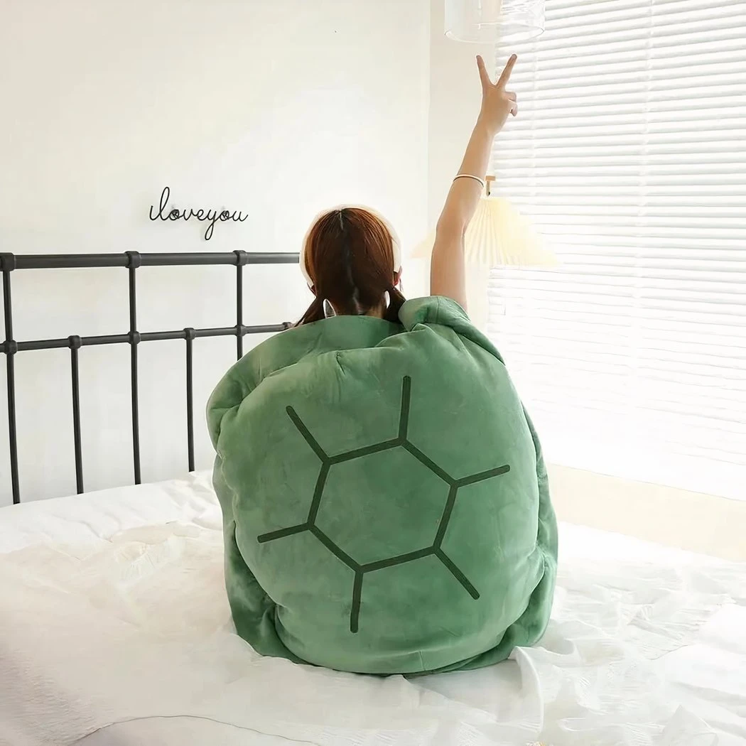 Coussin Peluche Portable En Forme De Tortue 21 Coussin Peluche Portable En Forme De Tortue – Image 19