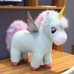 Peluche Licorne Bleue Trop Mignonne 9 Peluche Licorne Bleue Trop Mignonne -Ma Pleuche Soldes IMG 112
