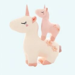 Peluche De Licorne Toute Douce Pour Enfants