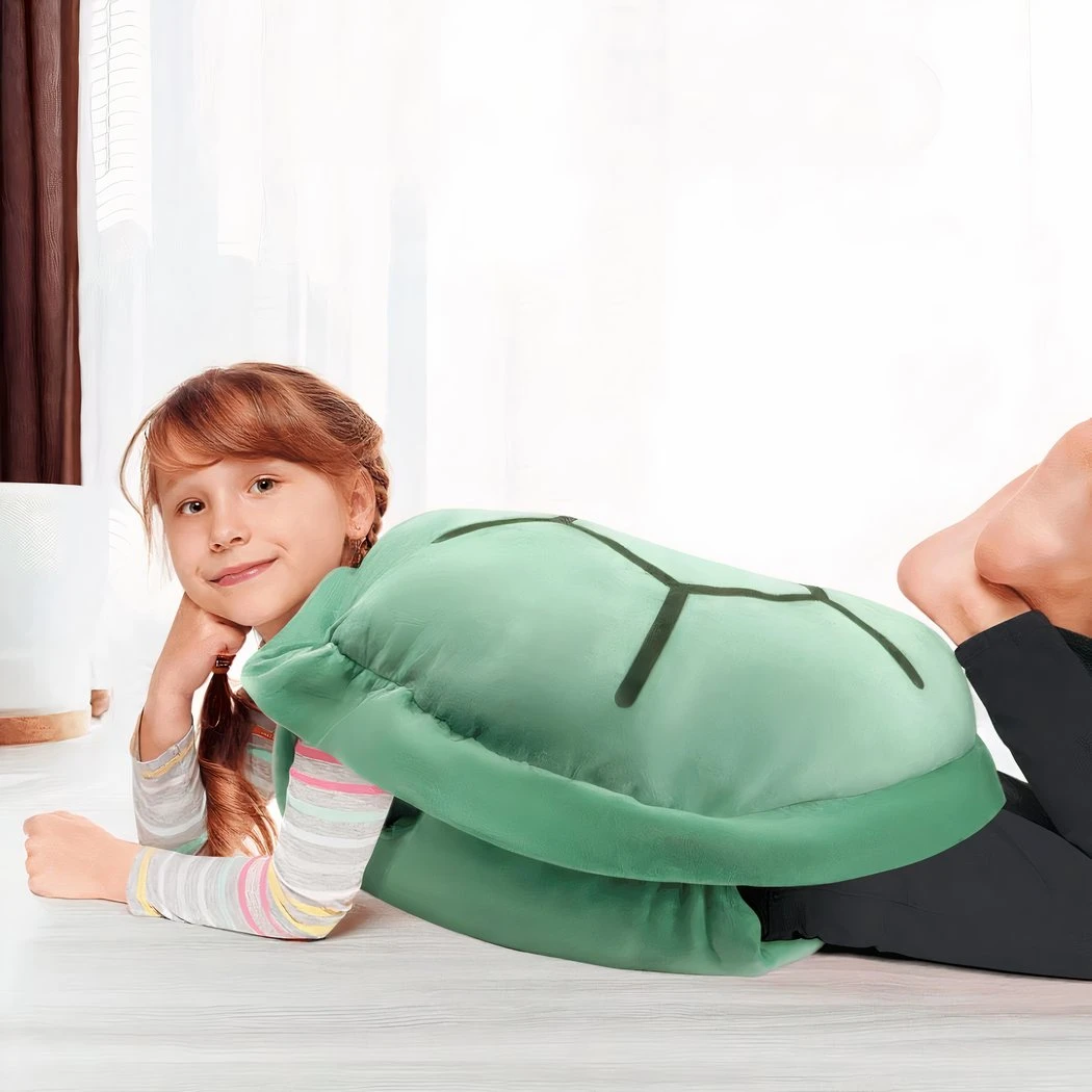 Coussin Peluche Portable En Forme De Tortue 4 Coussin Peluche Portable En Forme De Tortue – Image 2