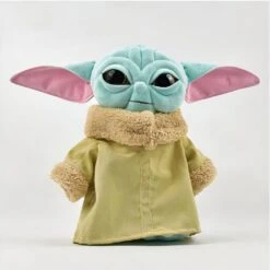 Devant -Ma Pleuche Soldes IMG Peluche Baby Yoda bleu Peluche Baby Yoda