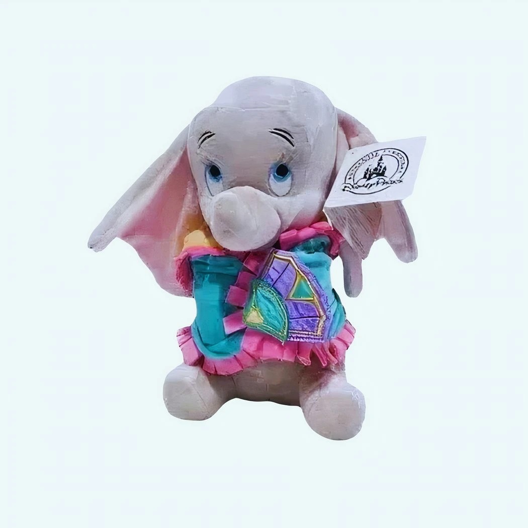 Peluche Dumbo Dans Sa Couverture 3 Peluche Dumbo Dans Sa Couverture