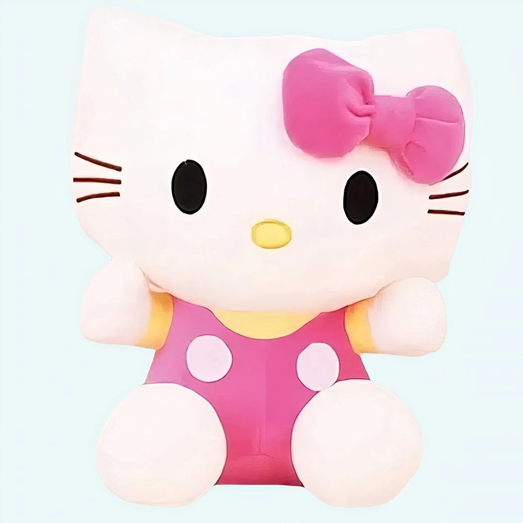 Peluche Hello Kitty Rose 3 Peluche Hello Kitty Rose
