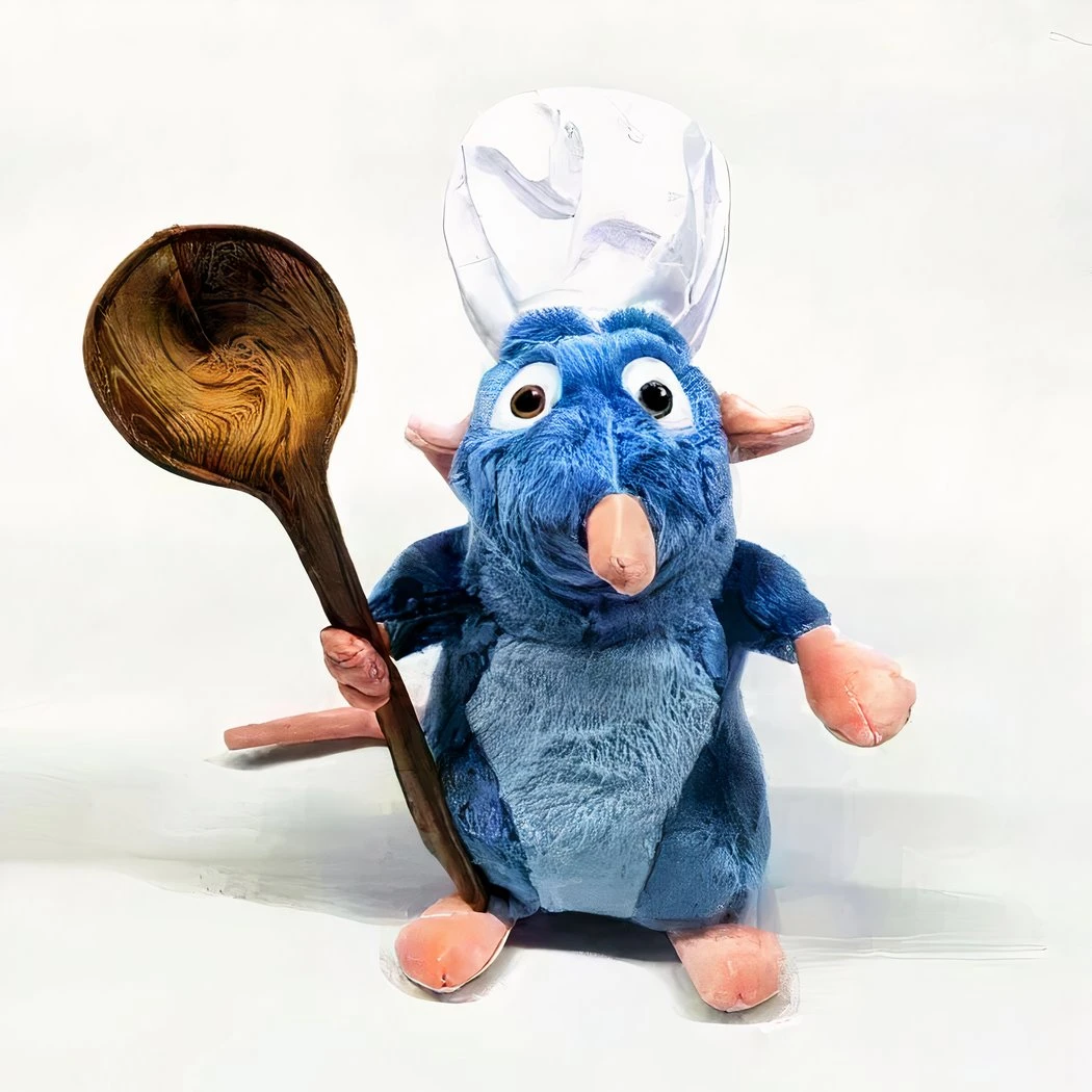 Peluche Ratatouille Avec Une Cuillère 5 Peluche Ratatouille Avec Une Cuillère – Image 3
