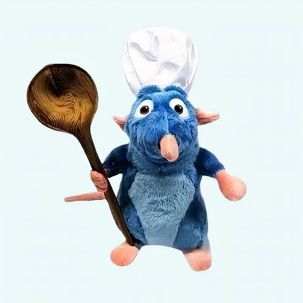 Peluche Ratatouille Avec Une Cuillère 3 Peluche Ratatouille Avec Une Cuillère