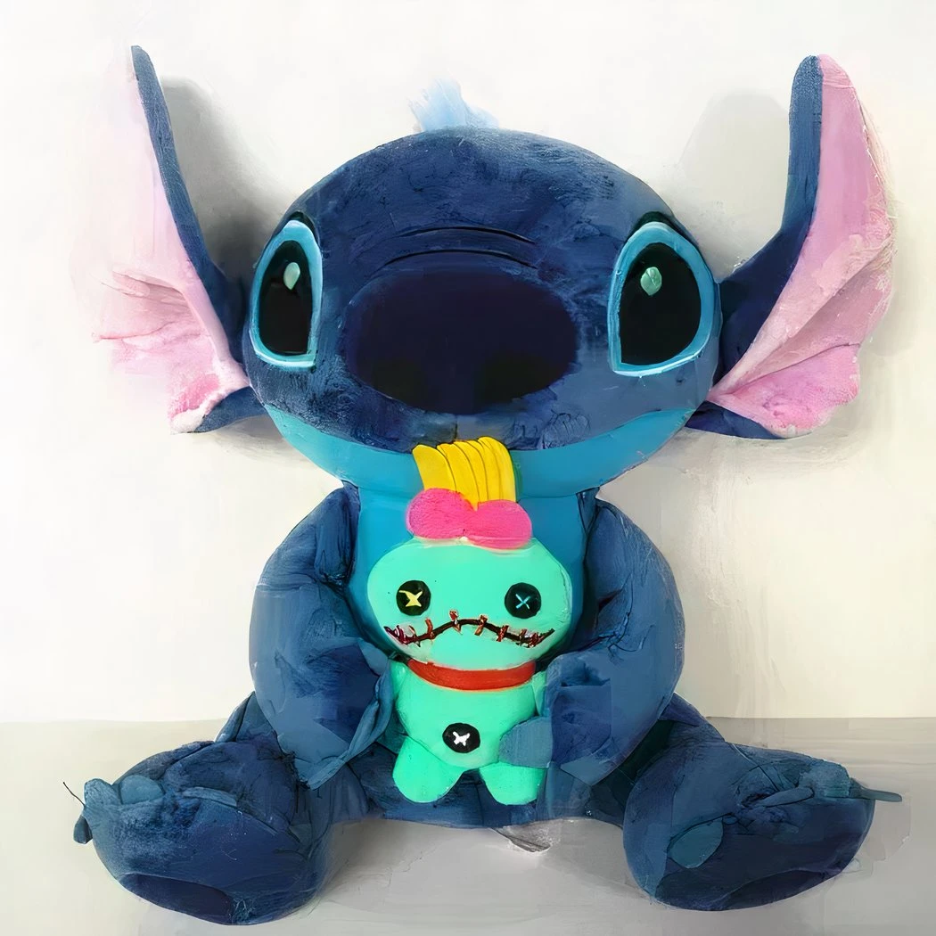 Peluche Stitch Et Scrump 4 Peluche Stitch Et Scrump – Image 2