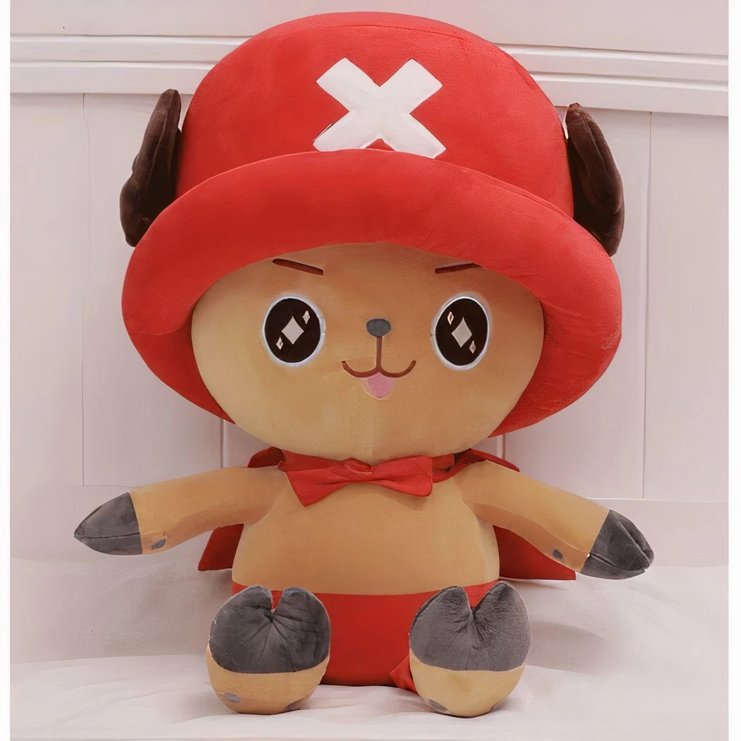Peluche Tony Chopper One Piece Mignon Rouge 7 Peluche Tony Chopper One Piece Mignon Rouge – Image 5