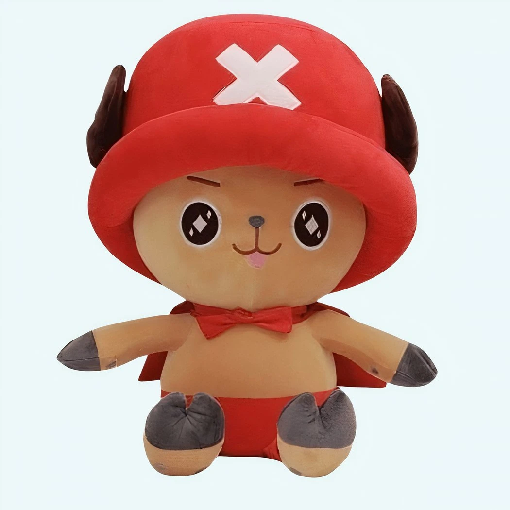 Peluche Tony Chopper One Piece Mignon Rouge 3 Peluche Tony Chopper One Piece Mignon Rouge