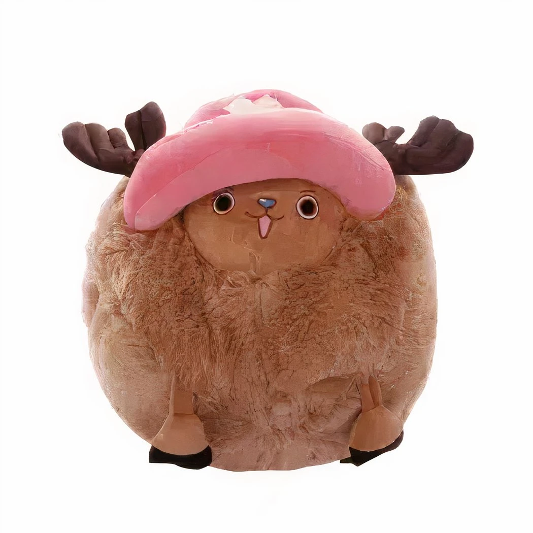 Peluche Tony Tony Chopper One Piece En Boule Rose 4 Peluche Tony Tony Chopper One Piece En Boule Rose – Image 2