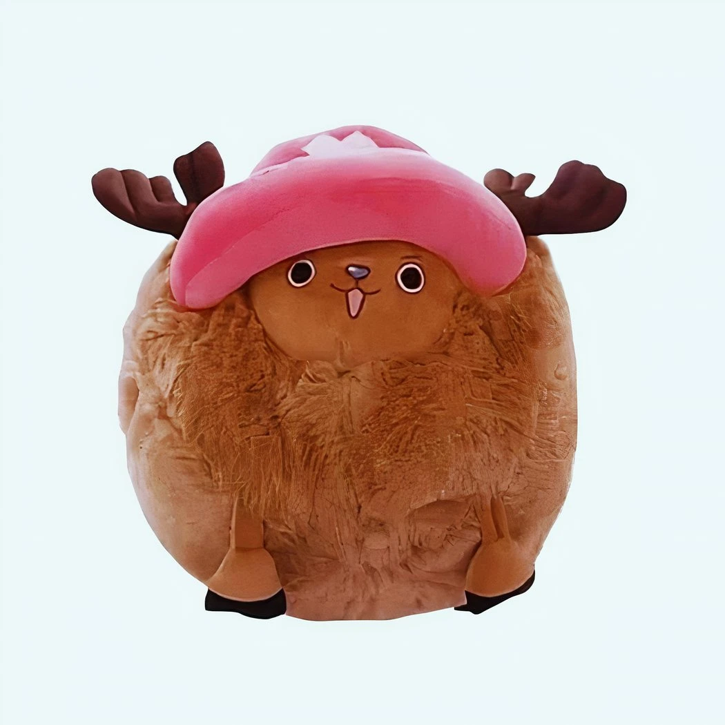 Peluche Tony Tony Chopper One Piece En Boule Rose 3 Peluche Tony Tony Chopper One Piece En Boule Rose