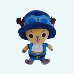 Petite Peluche Chopper One Piece Bleu