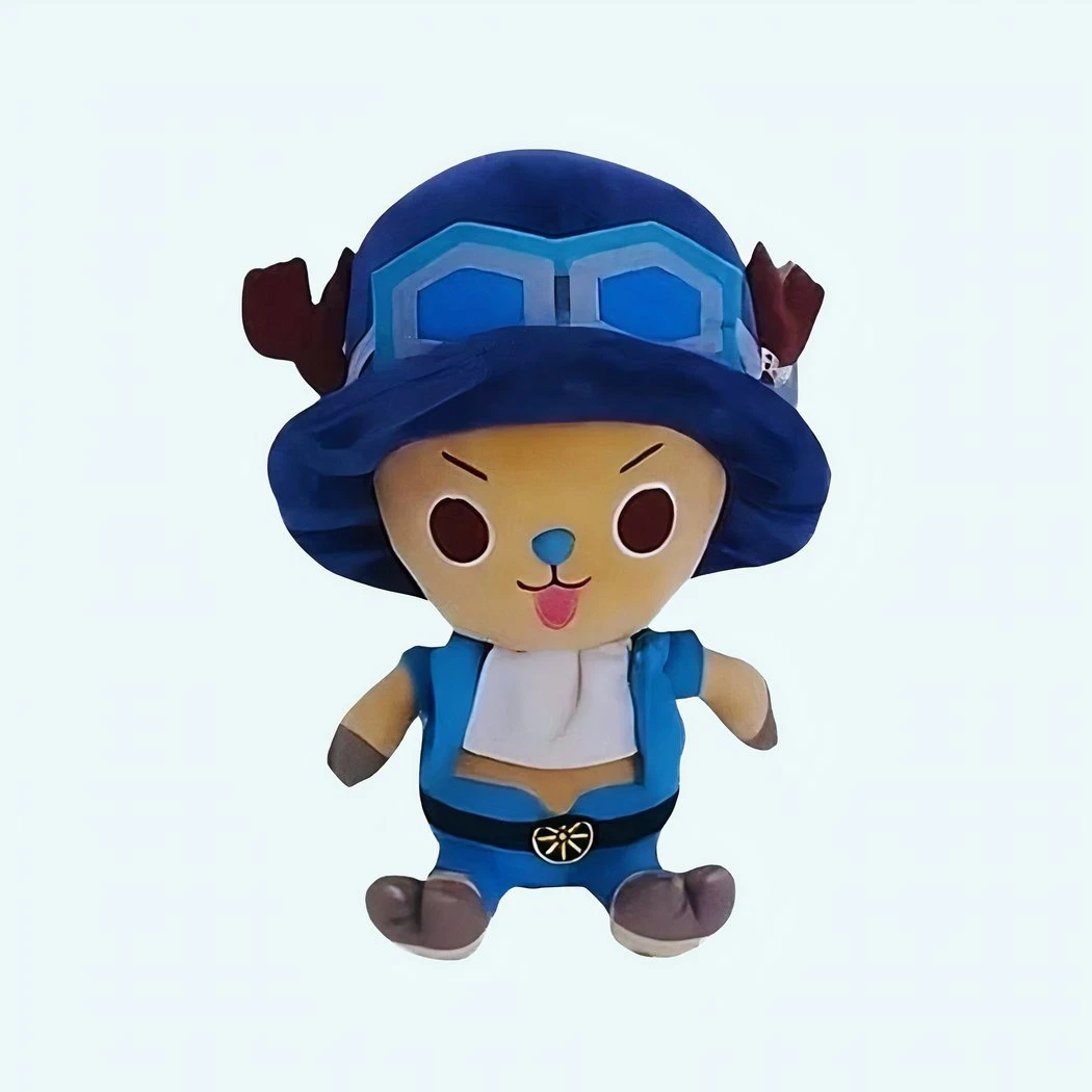 Petite Peluche Chopper One Piece Bleu 3 Petite Peluche Chopper One Piece Bleu