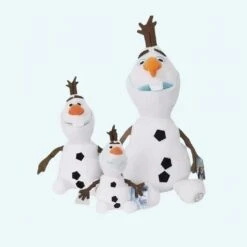 Lot De 3 Peluches Olaf