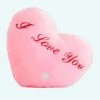 Peluche Oreiller Rose I Love You 1 Peluche Oreiller Rose I Love You -Ma Pleuche Soldes IMG Peluche oreiller rose I Love Yo 1