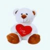 Peluche Ours Blanc Amour -Ma Pleuche Soldes IMG Peluche ours blanc amour transformed 1